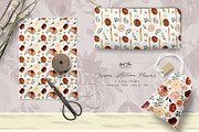Copper Autumn Flowers, an Illustration by Kim Thoa Designs (Thumbnail 8 of 10)