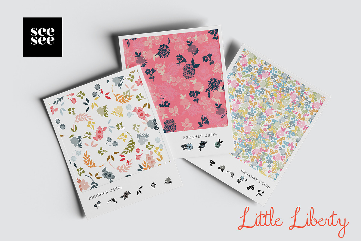Little Liberty Procreate Brush Set, a Brush Add-On by CC CREATIVE CO (Photo 11 of 12)
