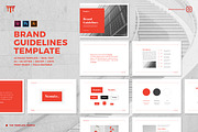 Brand Guidelines Template, a Brochure Template by Andre28 (Thumbnail 1 of 9)