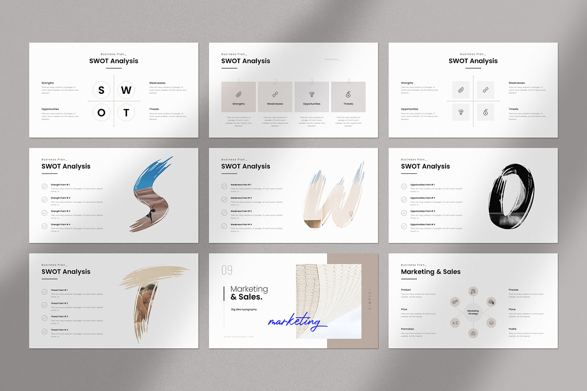 Business Plan PowerPoint Template, a Presentation Template by GoldenPixelStudio (Photo 15 of 27)