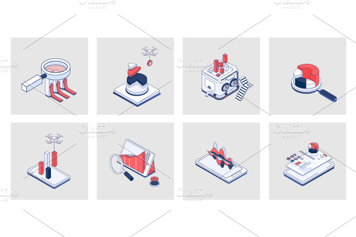 240 Isometric Icons, an Icon by alexdndz (Photo 11 of 31)