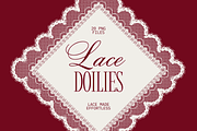 Lace Doilies Collection 20 PNG Files, an Object Illustration by Veronika Gotovceva (Thumbnail 1 of 7)