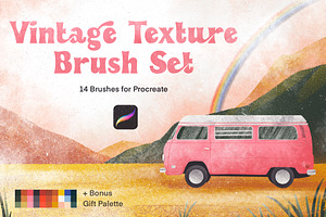 Texture Brush Set For Procreate