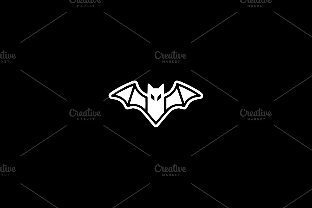 Bat Silhouette Vector Graphic, an Animal Illustration by Vectorium Studio (Photo 2 of 4)