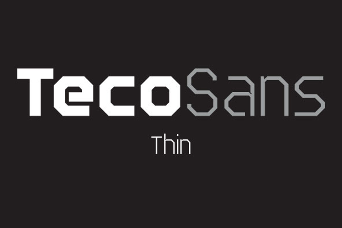 Teco Sans Thin