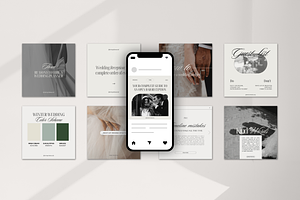 Instagram Templates For Wedding Pros