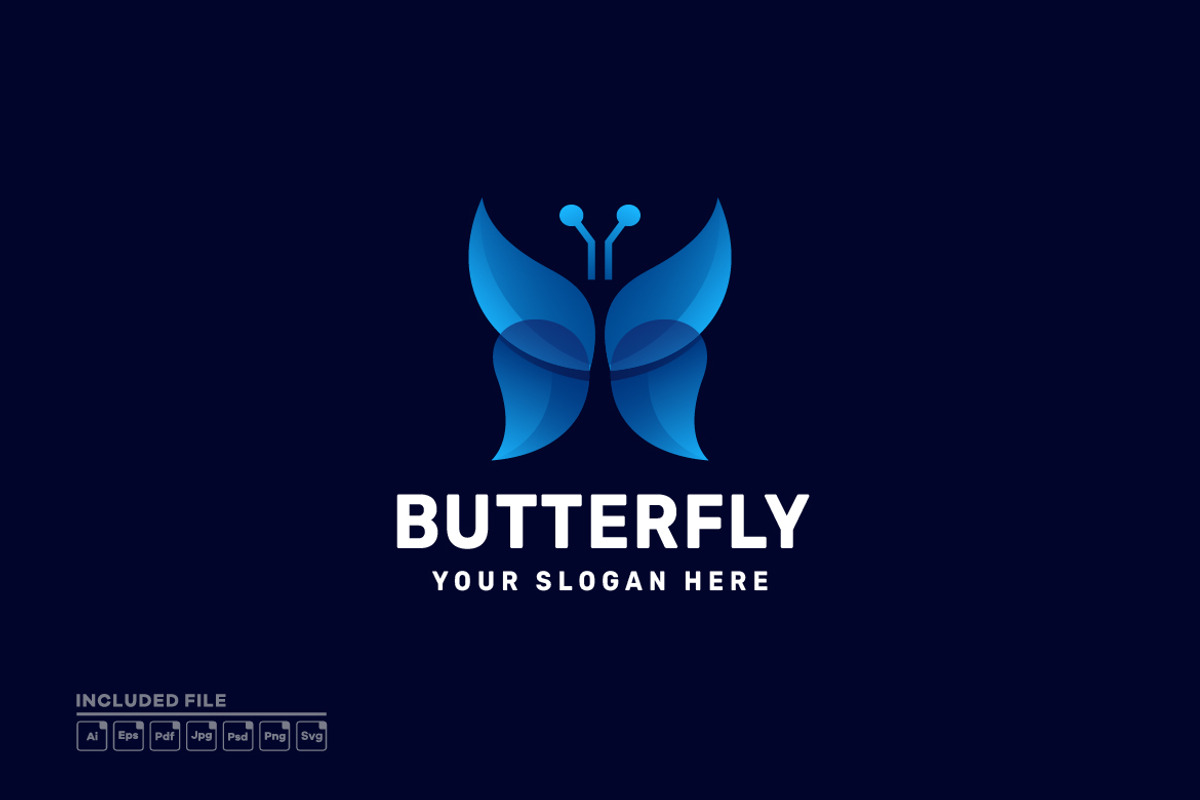Colorful Butterfly Logo Design, a Branding & Logo Template by yuanesei