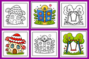 Little Garden Bold Easy Coloring, a Decorative Illustration by Coco Bloom (Thumbnail 2 of 3)