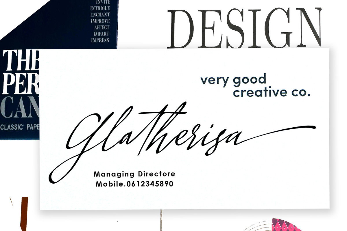 Kovino Signature, a Handwritten Font by Sulthan Studio (Photo 5 of 8)