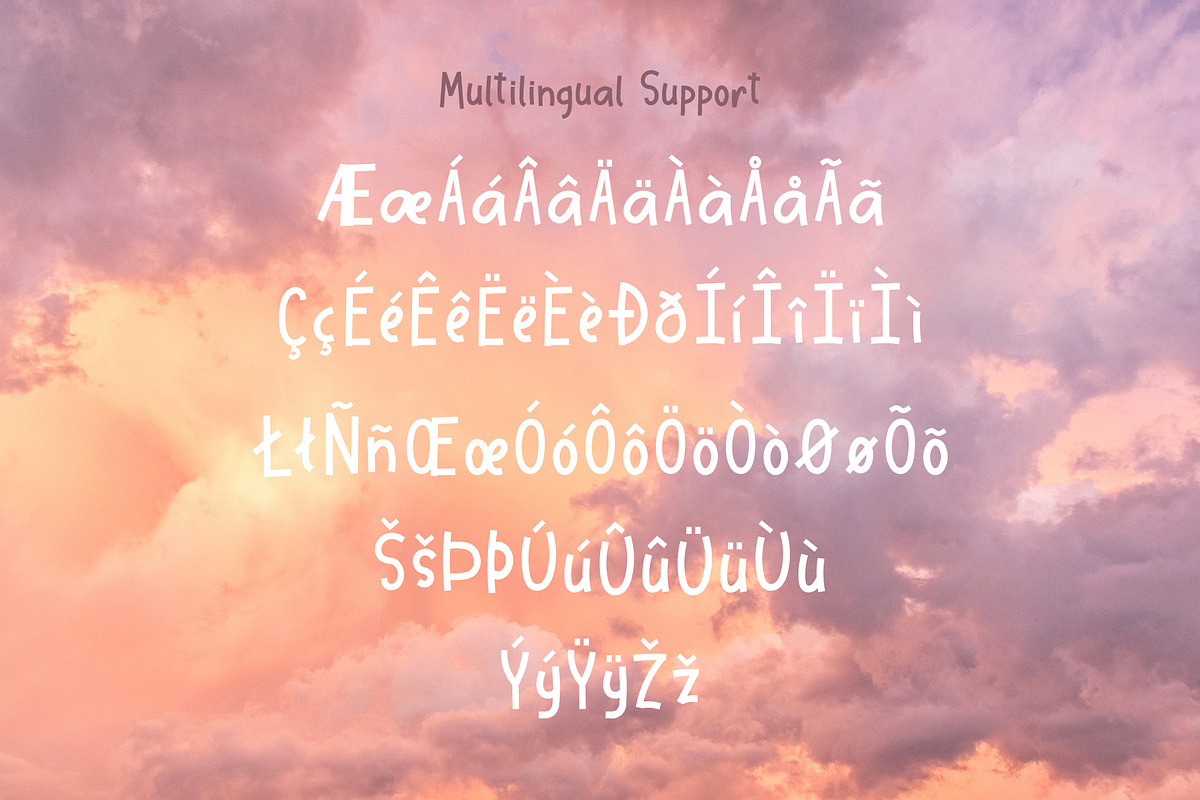 Petite Amelie, handwritten font, a Sans Serif Font by Helen Sko (Photo 5 of 9)
