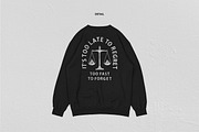 Crewneck 2 Mockup, a Hoody Mockup by Uncentrifuged Pressure (Thumbnail 7 of 9)
