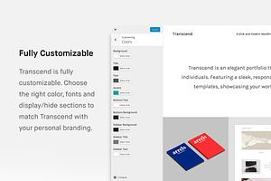 Transcend - Modern Portfolio Theme