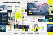 Financial Consulting - Google Slides, a Presentation Template by QR Design Studio (Thumbnail 1 of 3)