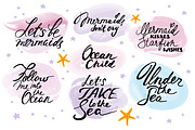 My little mermaid-clipart set, a Graphic by ComelyPics Shop (Thumbnail 3 of 9)