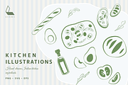 Italian Summer Collection | 100+, a Food Illustration by Karma (Thumbnail 14 of 19)