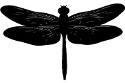 20 Dragonfly Silhouette Mega, an Object Graphic by Designer_Momina (Thumbnail 7 of 19)