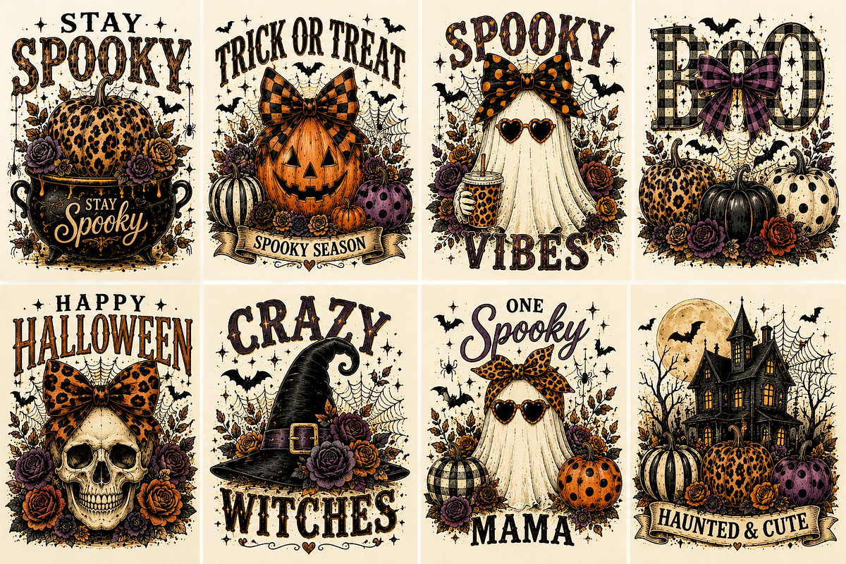 Halloween 36 Spooky PNG Designs, an Object Graphic by ElDesignState (Photo 8 of 12)