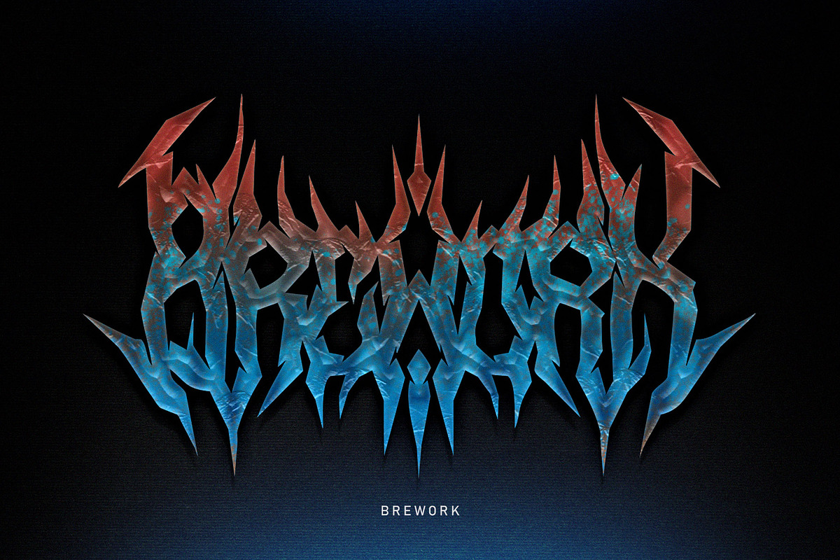 Morexbomb | Metal Font, a Blackletter Font by WingBuk (Photo 2 of 13)