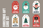Christmas Gift Card Set, a Stationery Template by MightyDesign (Thumbnail 1 of 6)