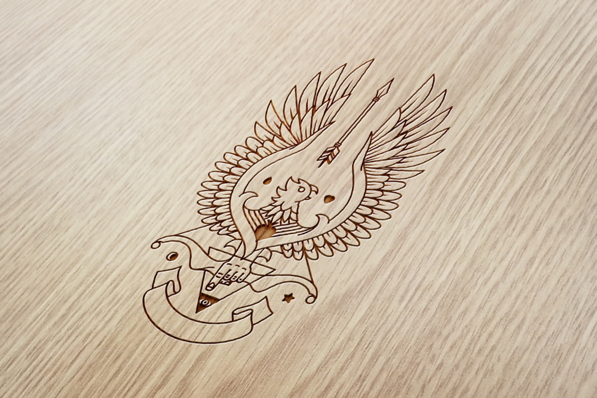 Mystical Bird with Arrow Vector, an Education Illustration by Tovarkovdesign (Photo 8 of 9)