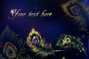 Diamonds in peacock feathers, an Object Graphic by artabramova (Thumbnail 6 of 9)