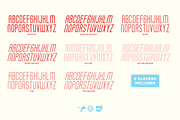 Soda Fountain Typeface, a Sans Serif Font by tanner puzio. (Thumbnail 5 of 5)
