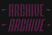 CS Gustaz Ascii, a Sans Serif Font by Craft Supply Co. (Thumbnail 3 of 8)
