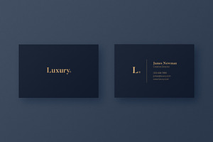 Luxury Business Cards 3x