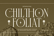 MCO - Chilthon Foliat, a Serif Font by Mojiscope Studio (Thumbnail 1 of 12)