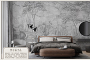 Fresco collection Miracle garden, a Wallpaper Graphic by Natalia0307 (Thumbnail 6 of 18)