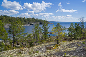 Ladoga skerries, Karelia, Russia