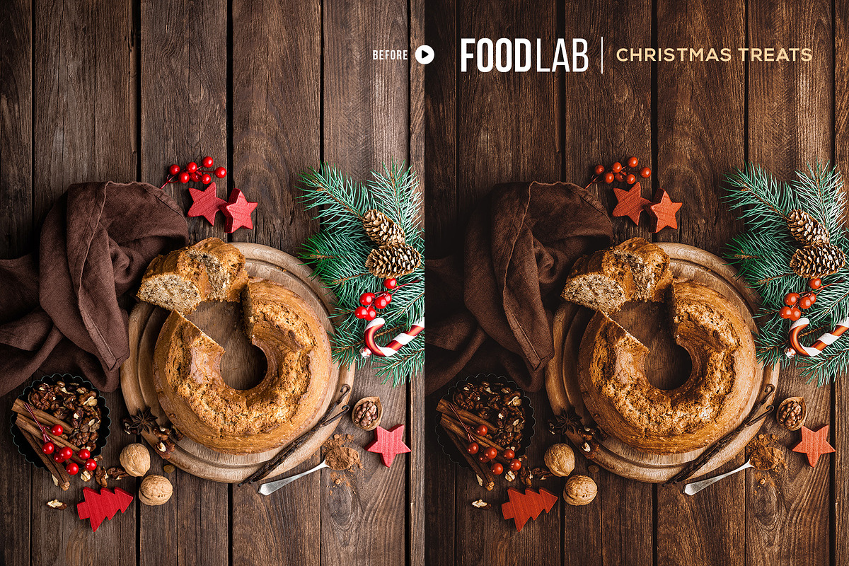 FoodLab - 12 Food Lightroom Presets, a Preset Add-On by Presetrain Co. (Photo 3 of 13)