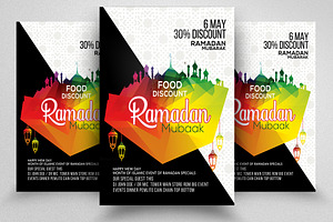 Ramadan Mubarak Flyer, a Flyer Template by Business Flyers