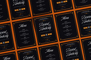 Bluelines Wedding Invitation, an Invitation Template by dokudokunomi (Thumbnail 4 of 4)