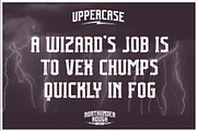 NORTHUNDER ROUGH FONT, a Serif Font by Alphabet Agency (Thumbnail 3 of 5)