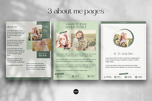 Boho EBook Template For Herbalists