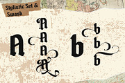 Sigma Boy – Elegant Blackletter Font, a Font by AuthenType (Thumbnail 9 of 15)