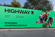 Roadside Hoarding Mockup, an Advertising Mockup by Unerispace (Thumbnail 4 of 4)