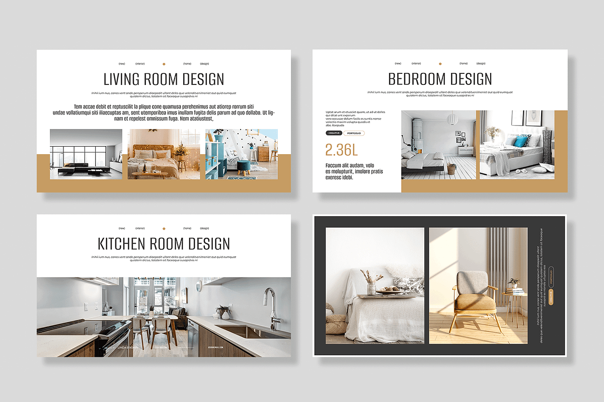 Interior Design Presentation, a Presentation Template by MightyDesign (Photo 4 of 8)