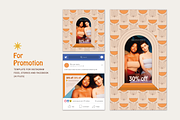 70s Social Media Set, a Social Media Template by designerbianca (Thumbnail 2 of 8)