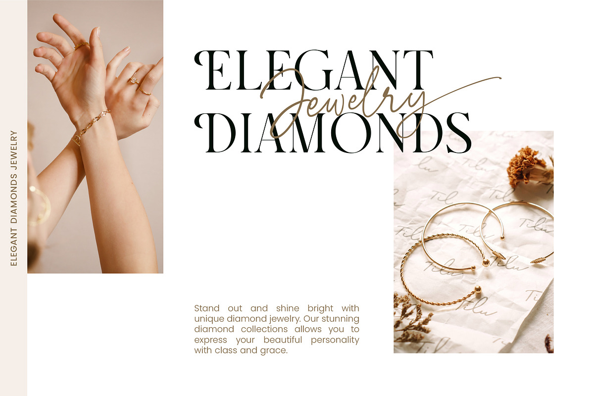 Rosegold House - Modern Font Duo, a Serif Font by TropicalSunlightCo. (Photo 8 of 13)