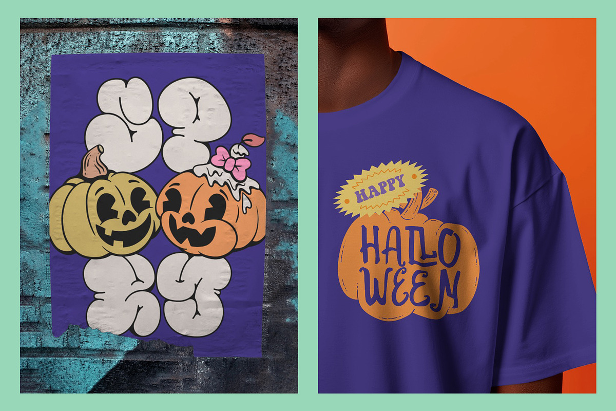 Halloween Clipart & Stickers, an Illustration by Alina Sh (Photo 6 of 8)