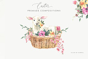 Easter Flower Clipart, a Decorative Illustration by Twigs and Twine (Thumbnail 2 of 9)
