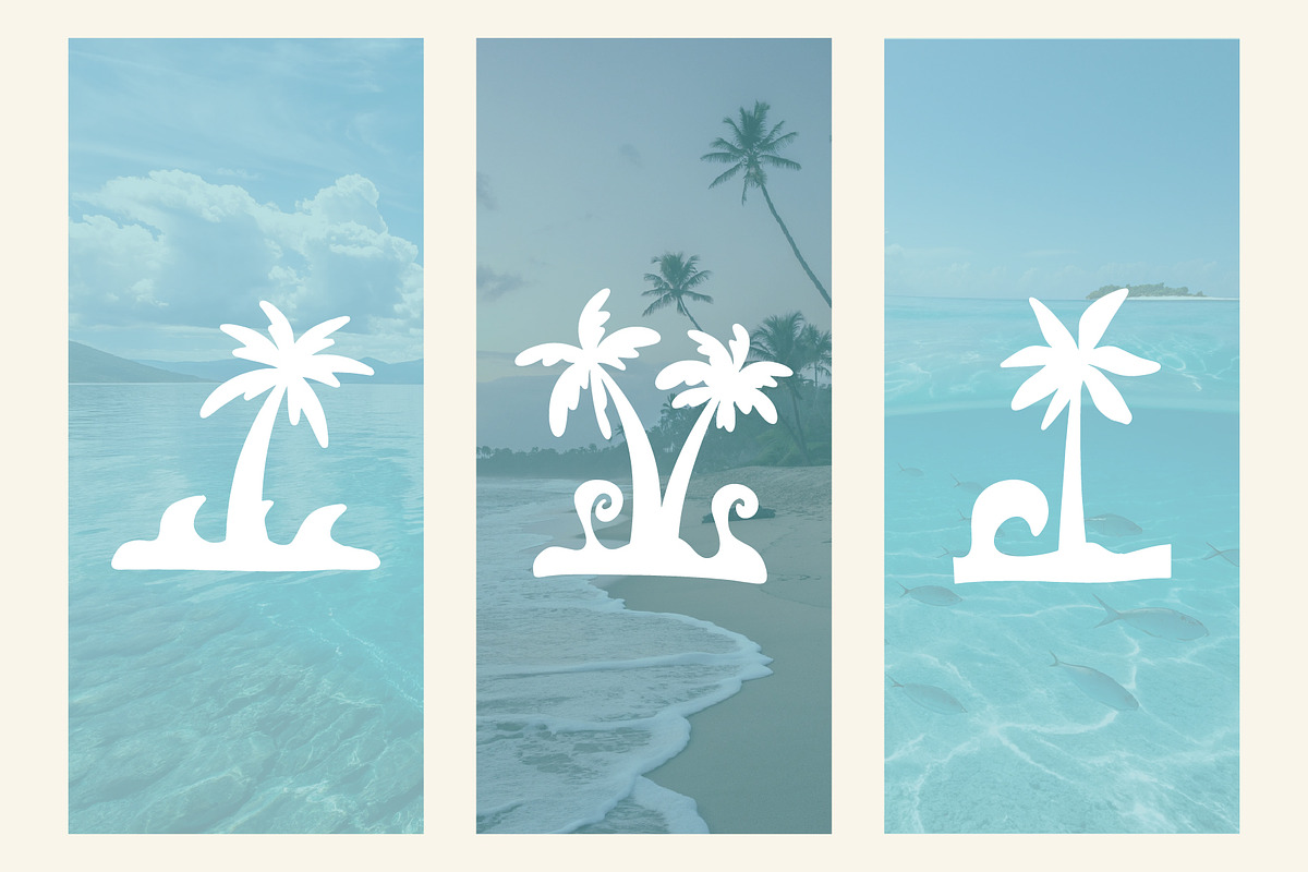 Palm tree vector design set, a Graphic by KristianStudio (Photo 8 of 8)