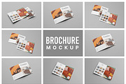 A4 Bifold Brochure Mockup Bundle 85, a Books & Magazine Mockup by Graphicuss (Thumbnail 1 of 5)