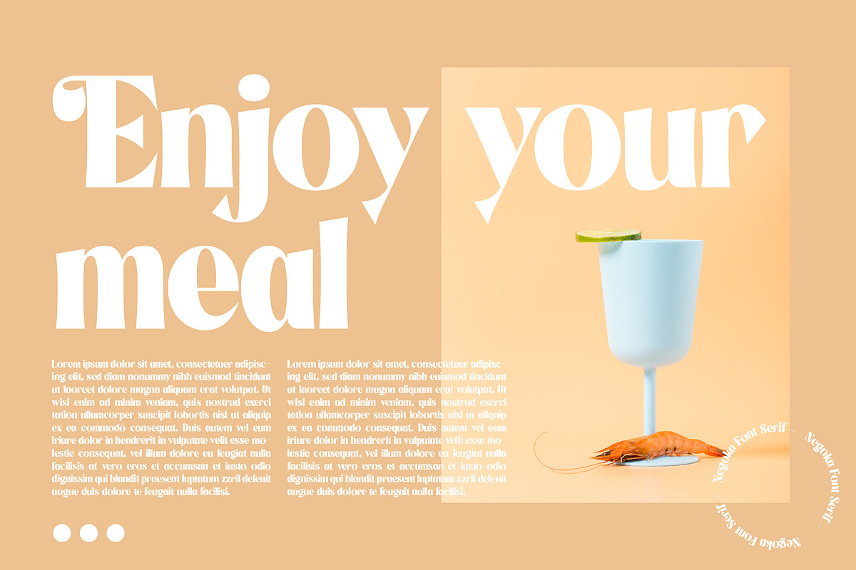 Negoka Modern Display Font, a Sans Serif Font by Storytype Studio (Photo 11 of 18)