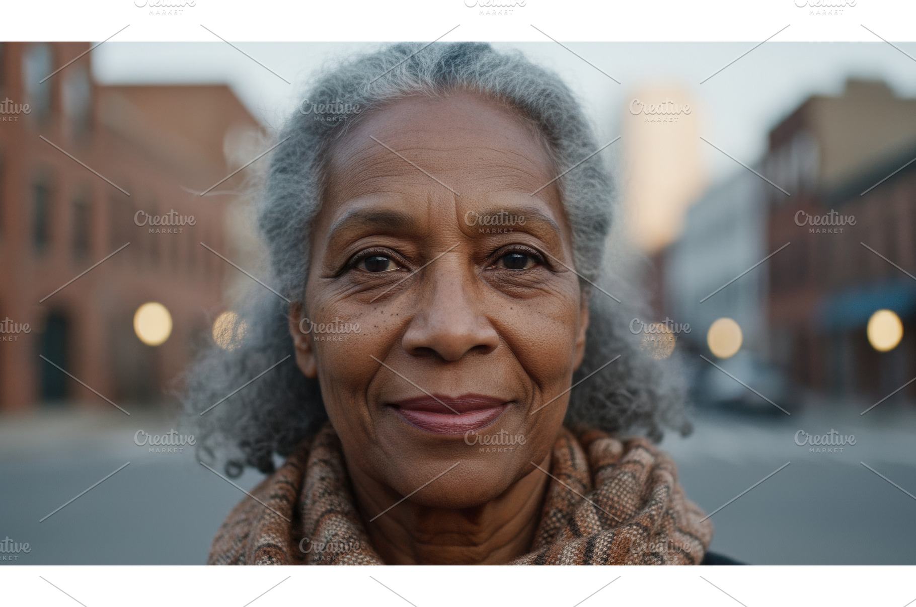 Serene elderly woman standing, a Person Photo by Igor Tichonow