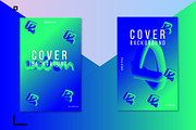 4 abstract fluid covers 3d posters, a Brochure Template by designbydi (Thumbnail 3 of 3)