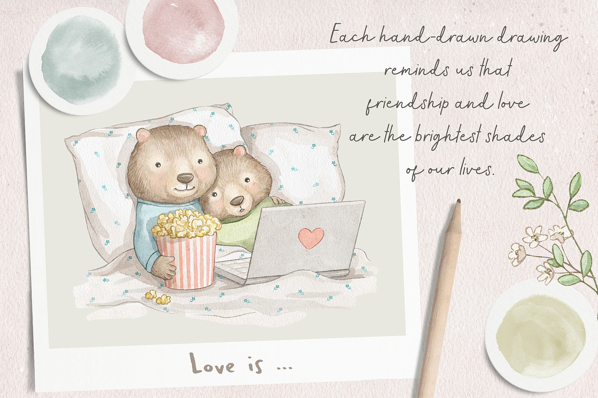 Love you, an Animal Illustration by Mimomy (Photo 4 of 12)