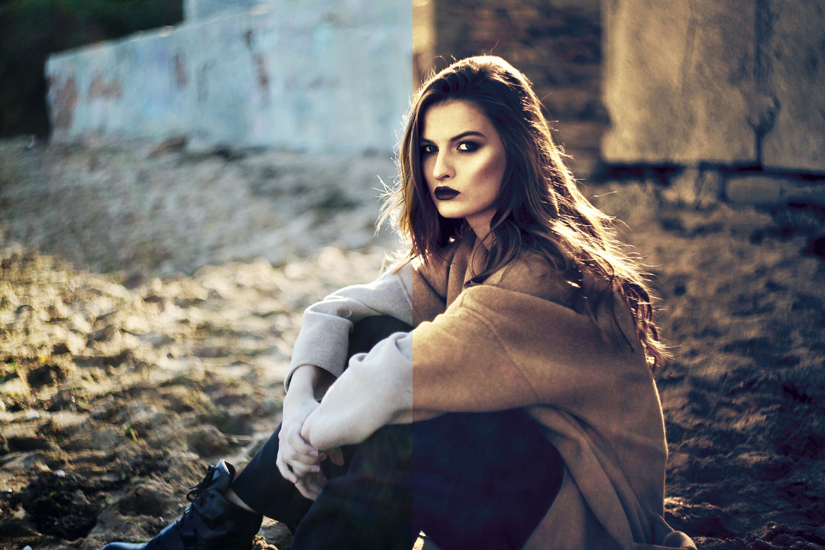 Autumn Red Warm Effect preview 6